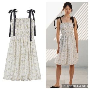 H&M Brock Collection Floral Dress